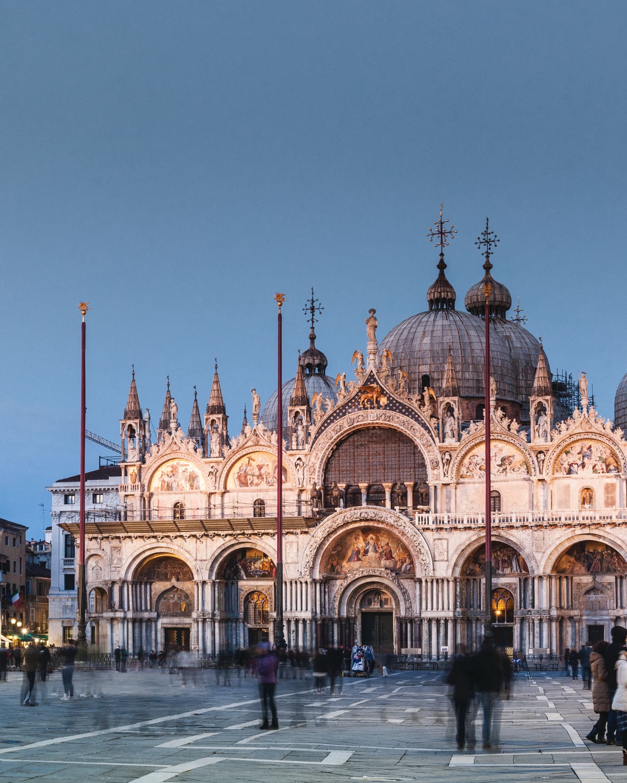 The Venice Simplon Orient-Express luxury train in Venezia S Lucia