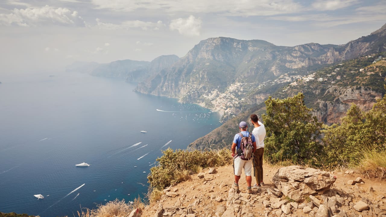 Path of the Gods above Amalfi 