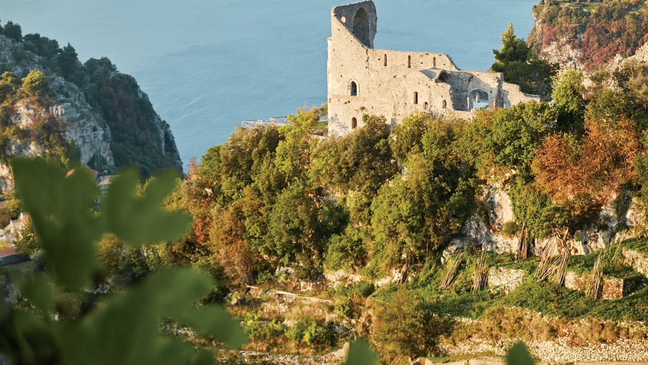 Ruins on the Amalfi Coast