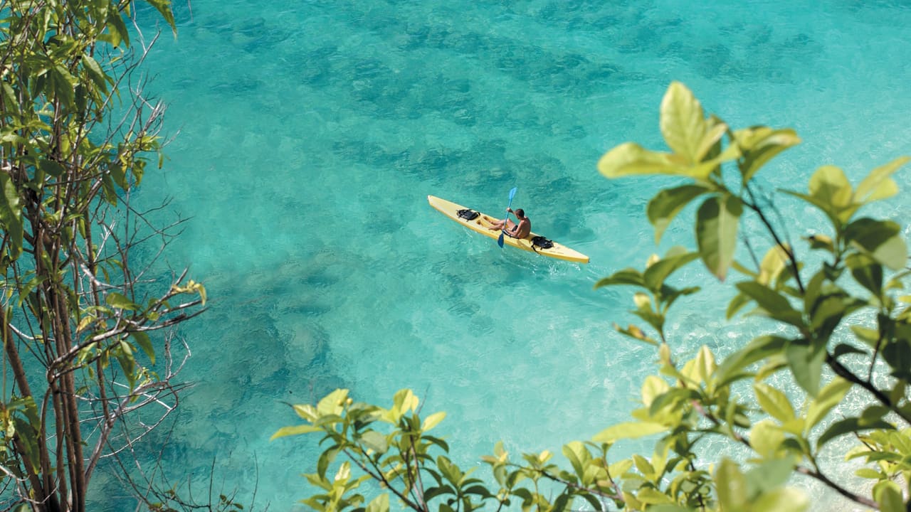 kayaking in the Caribbean