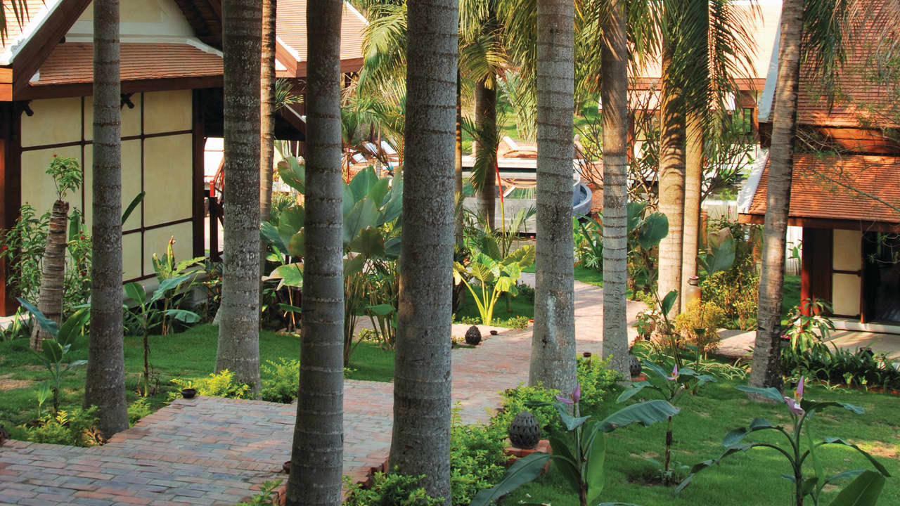 Exterior image of mekong spa at Belmond La Residence Phou Vao