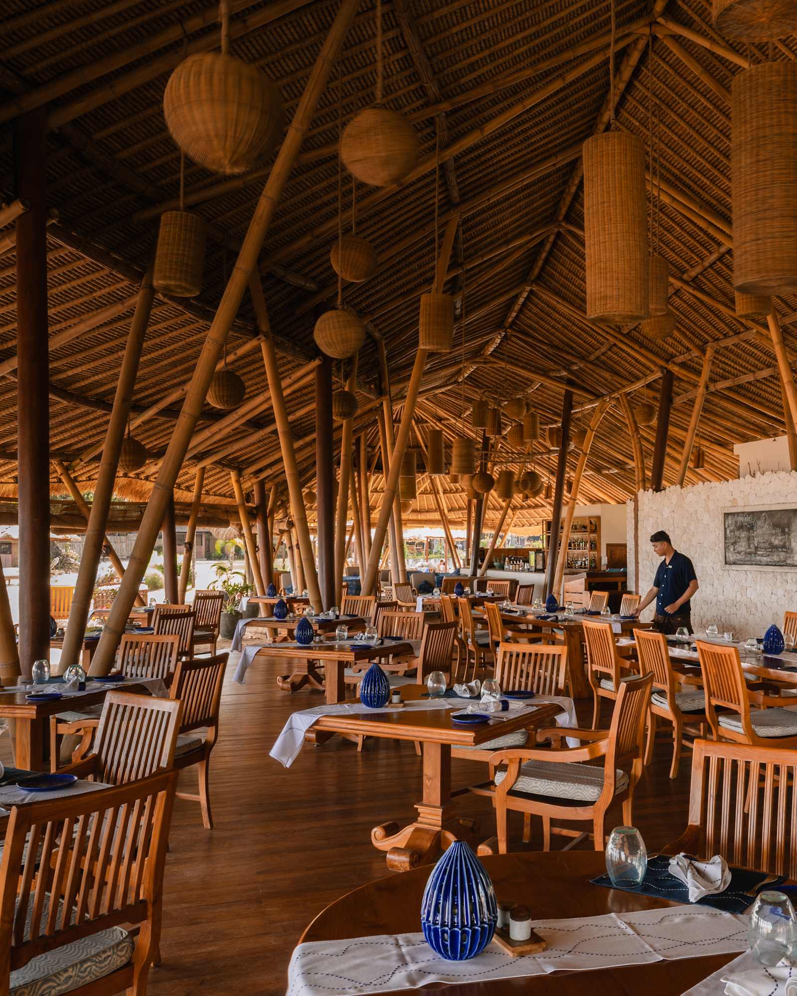 Nelayan Restaurant 露台餐桌