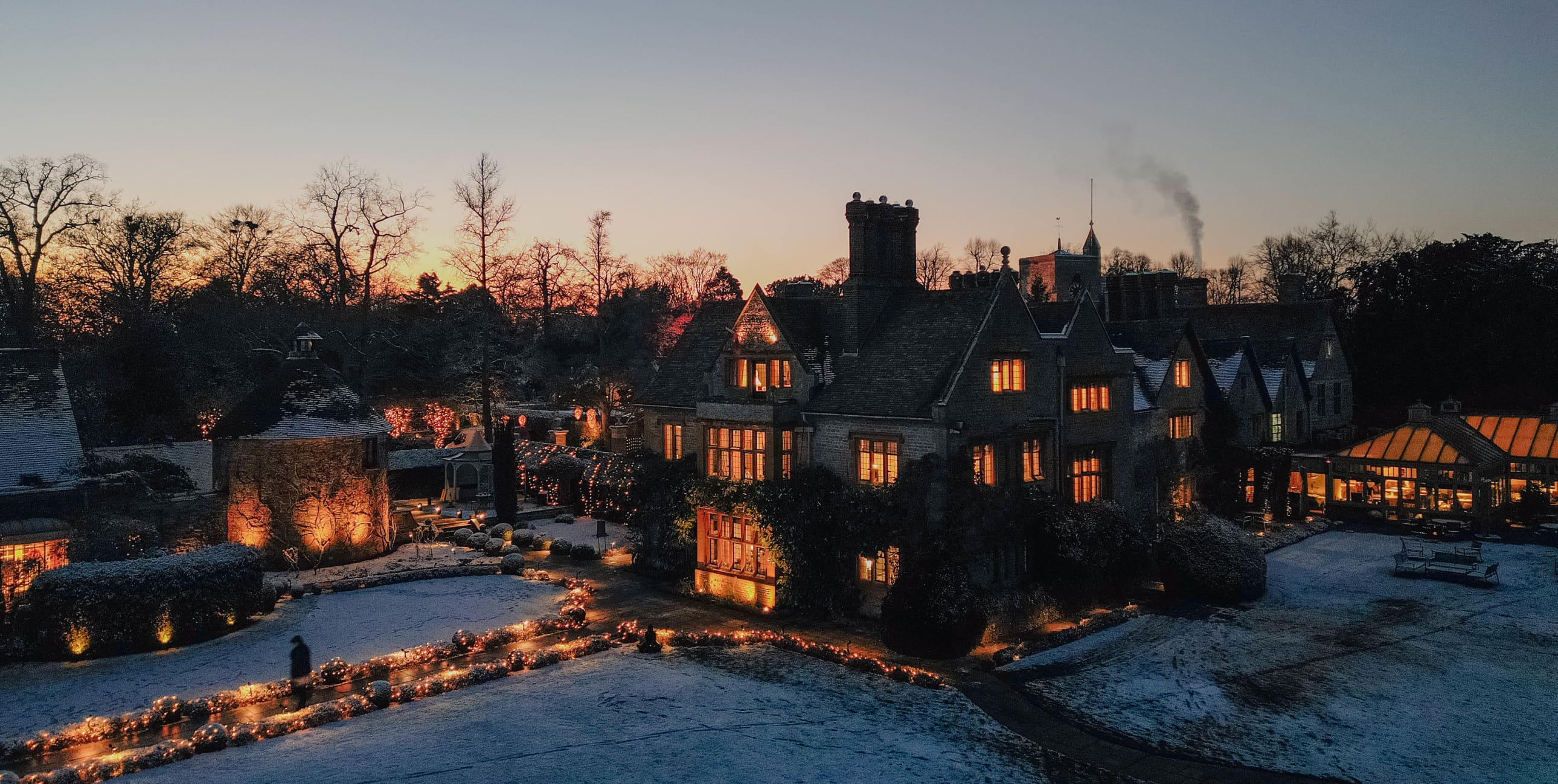 Le Manoir Christmas Countryside Break Christmas Hotel, UK