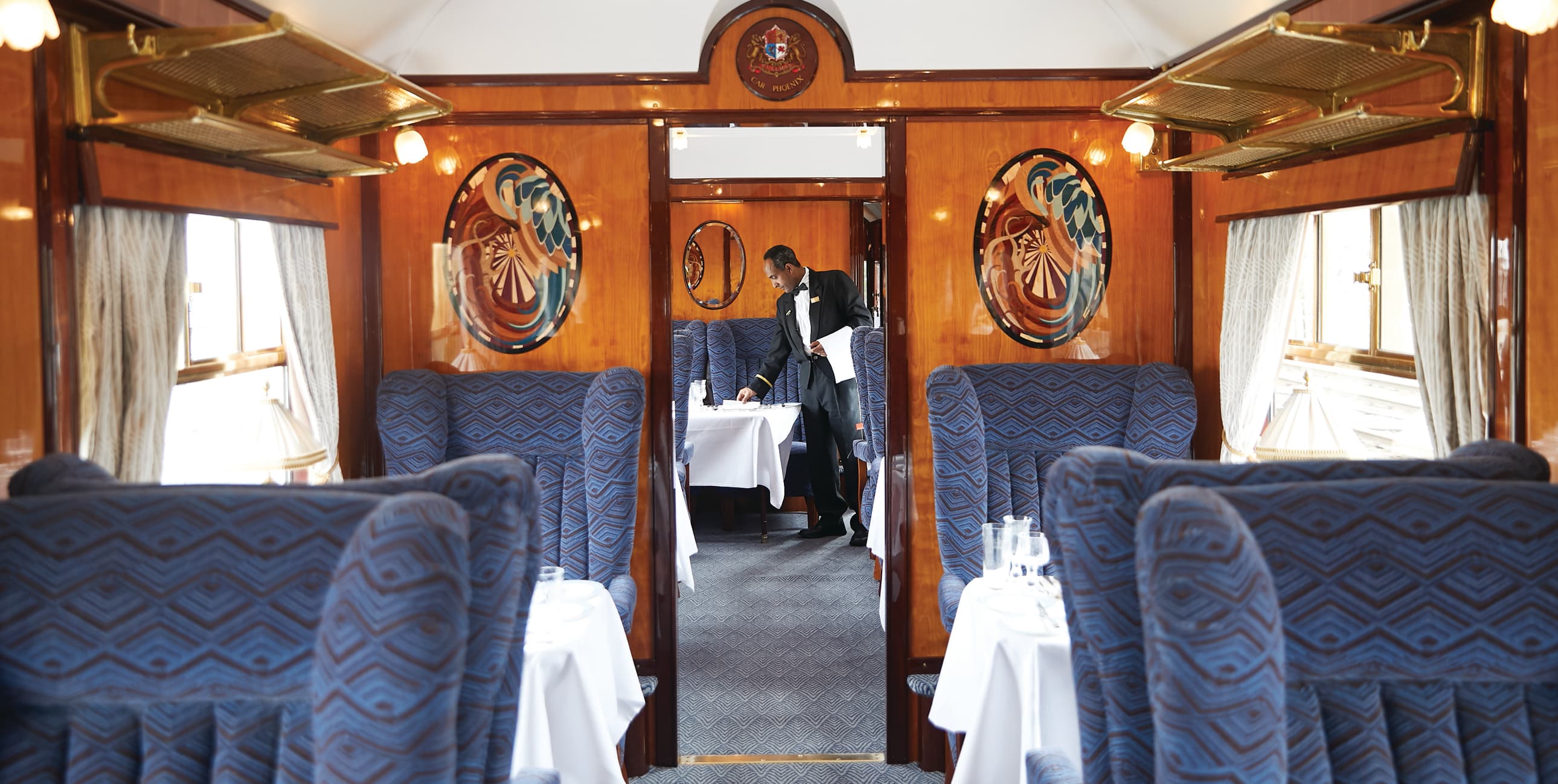 The Blue Train - carriage / suite layouts