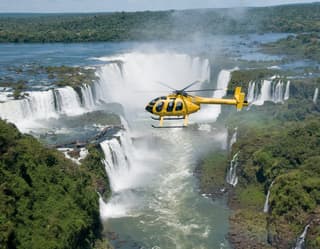 Passeio de helicóptero, Cataratas do Iguaçu