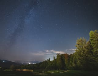 il cielo stellato sopra la nostra tenuta