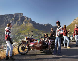 Sidecar excursion along the Western Cape