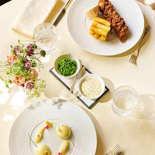 Cheese board at Le Manoir aux Quat'Saisons