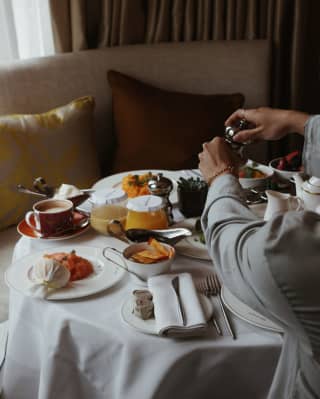 Belmond Cadogan Hotel breakfast