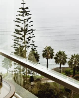 View of the sea from the Miraflores Park Hotel