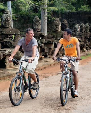 Cycling tour of Siem Reap countryside