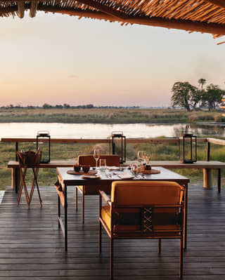 luxury safari lodge botswana