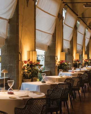 La Loggia restaurant, Belmond Villa San Michele