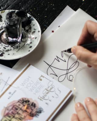 calligraphy experience in florence