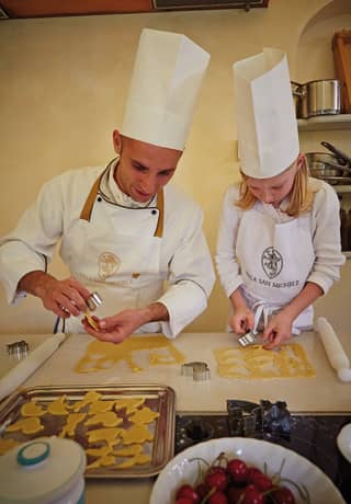 Escola de culinária em Florença