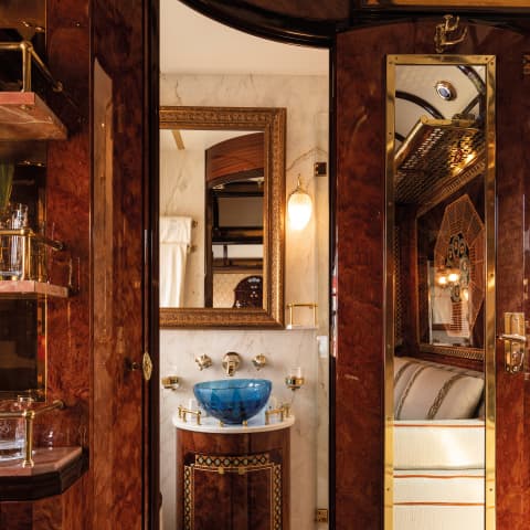 Bathroom on The Orient Express 