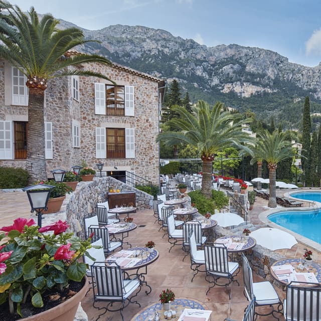 La Residencia Belmond hotel, Deia, Mallorca Stock Photo - Alamy
