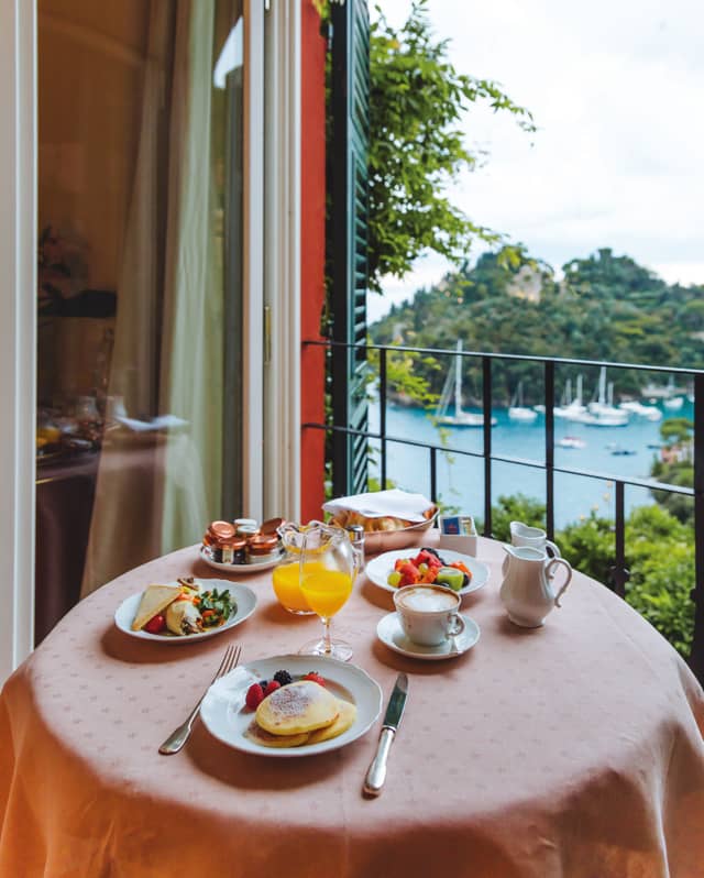 BEAUTIFUL MATTERS on Instagram: “Beautiful Breakfast at Belmond Hotel  Splendido, Portofino, Italy Tag someo…