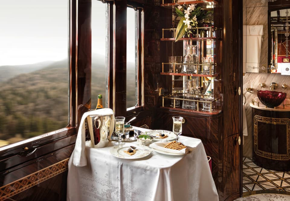 Bathroom on The Orient Express 